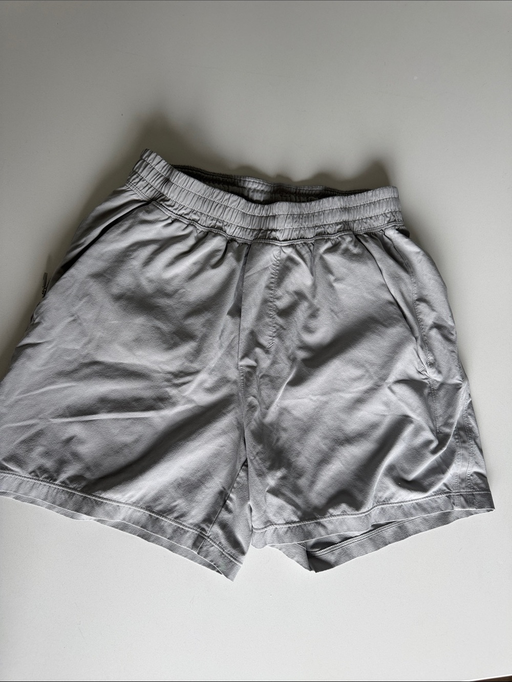 lululemon athletica Light Gray Men's Training Shorts